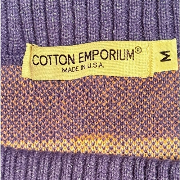 Cotton Emporium Tribal Print Sweater Skirt M - Picture 4 of 4